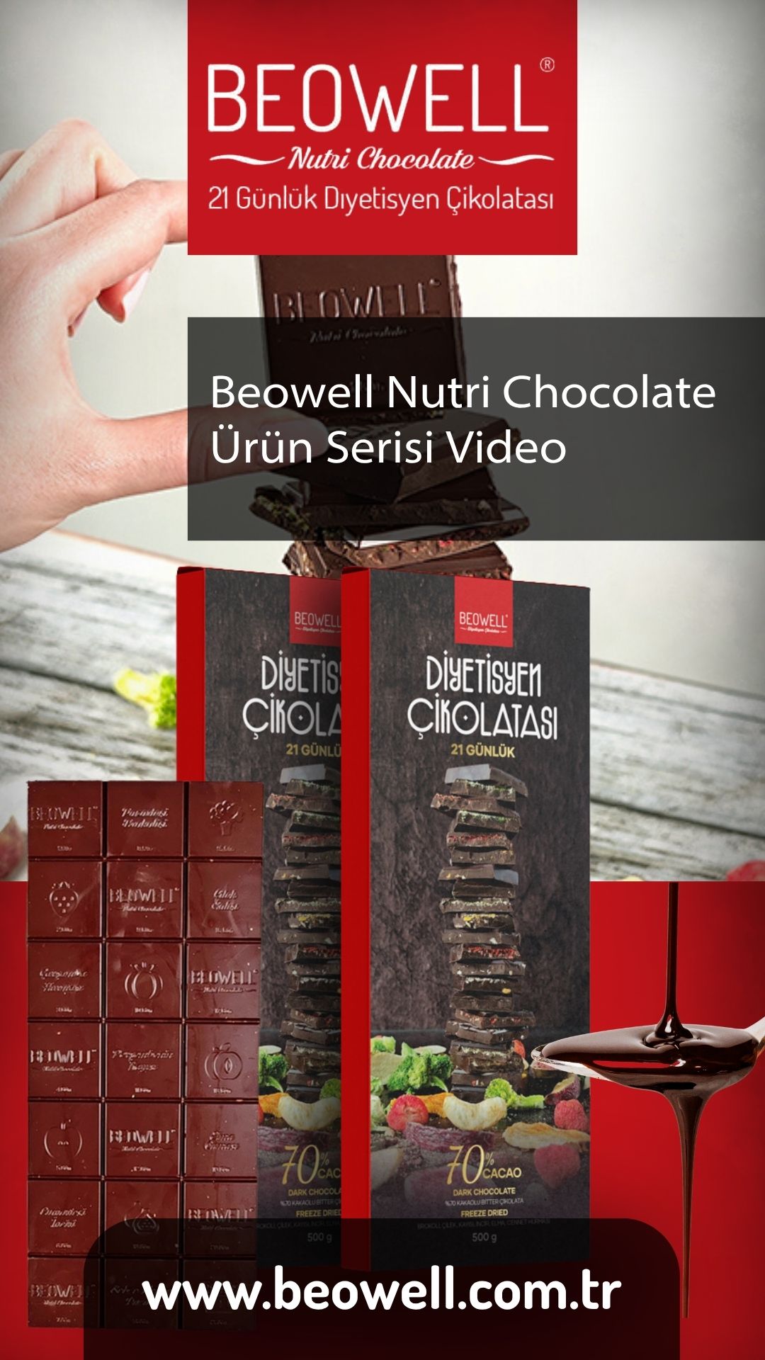 Beowell Nutri Chocolate Ürün Serisi Video