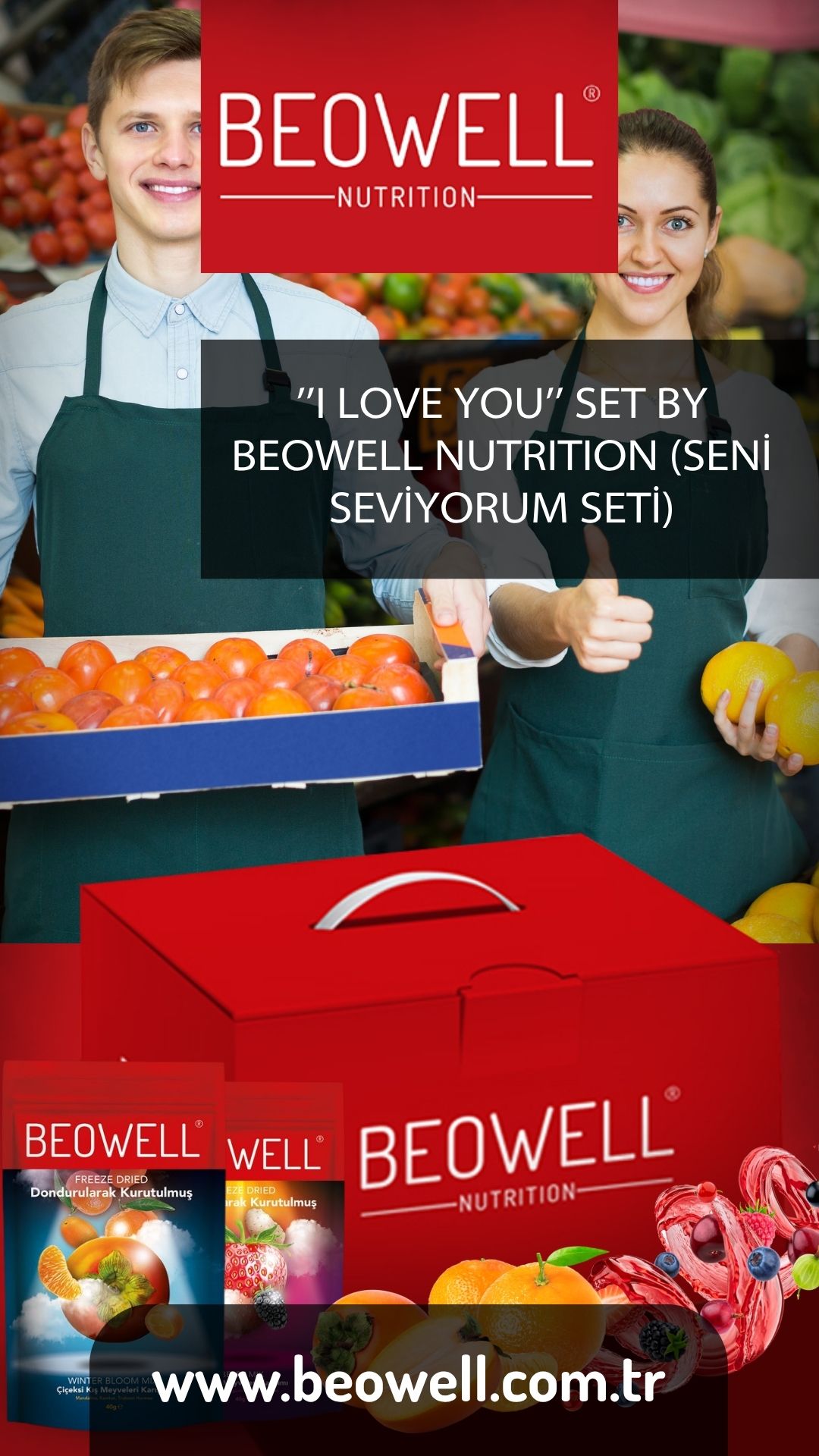 ’’I LOVE YOU’’ SET BY BEOWELL NUTRITION (SENİ SEVİYORUM SETİ) VİDEO