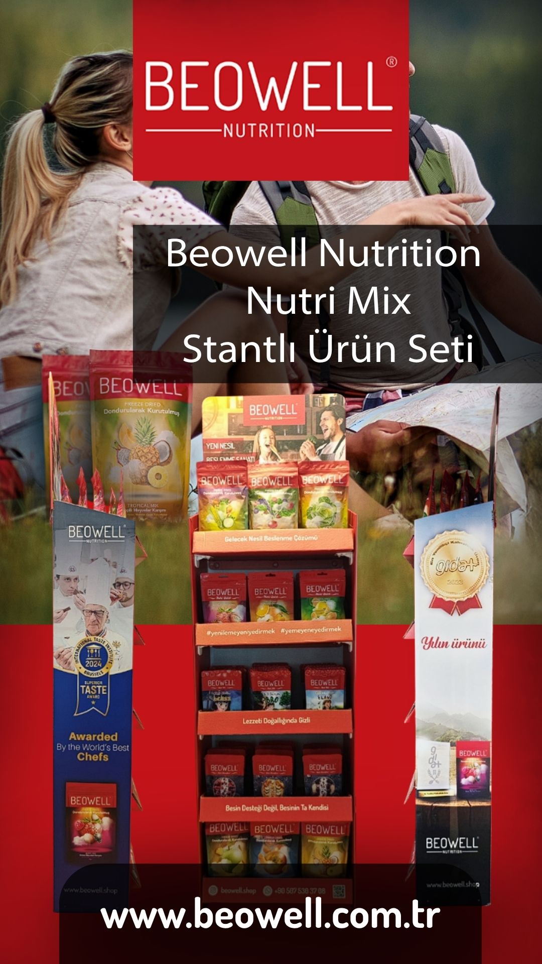 BEOWELL NUTRITION - NUTRI MIX STANTLI ÜRÜN SETİ
