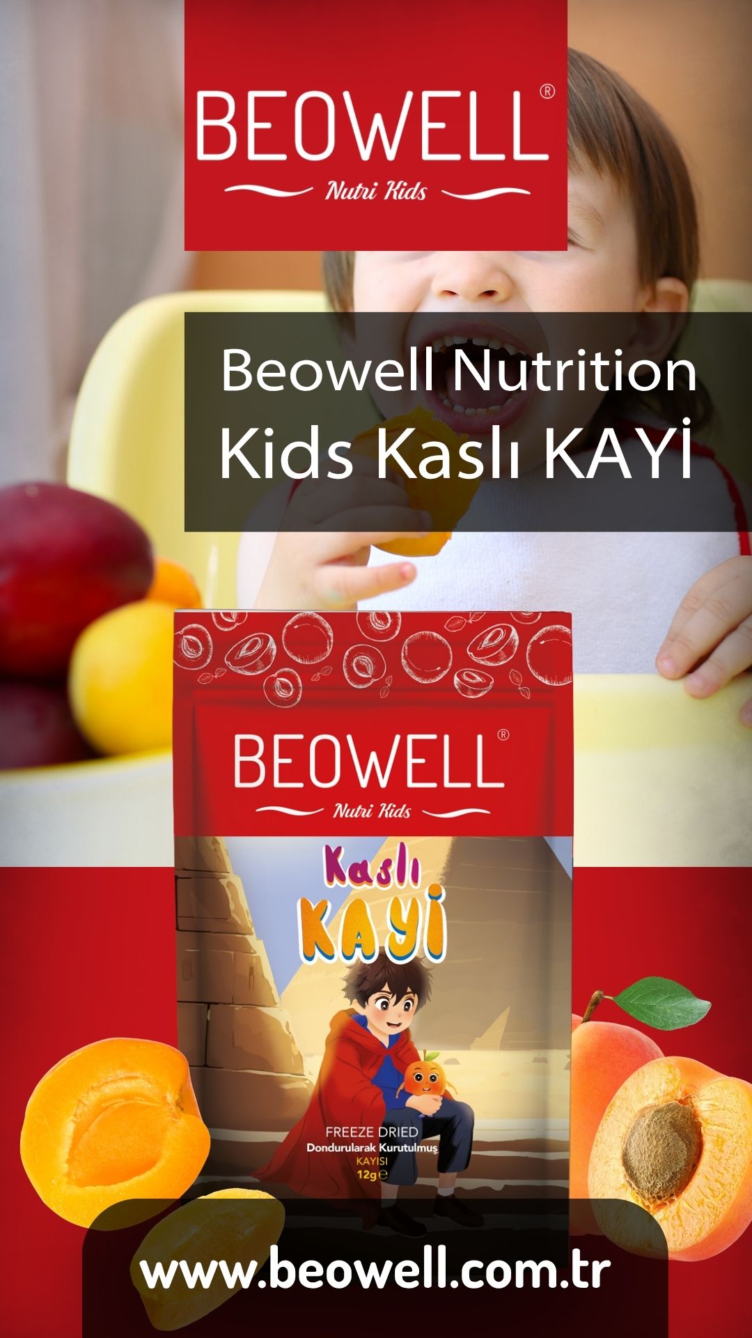 Beowell Nutri Kids Kaslı Kayi