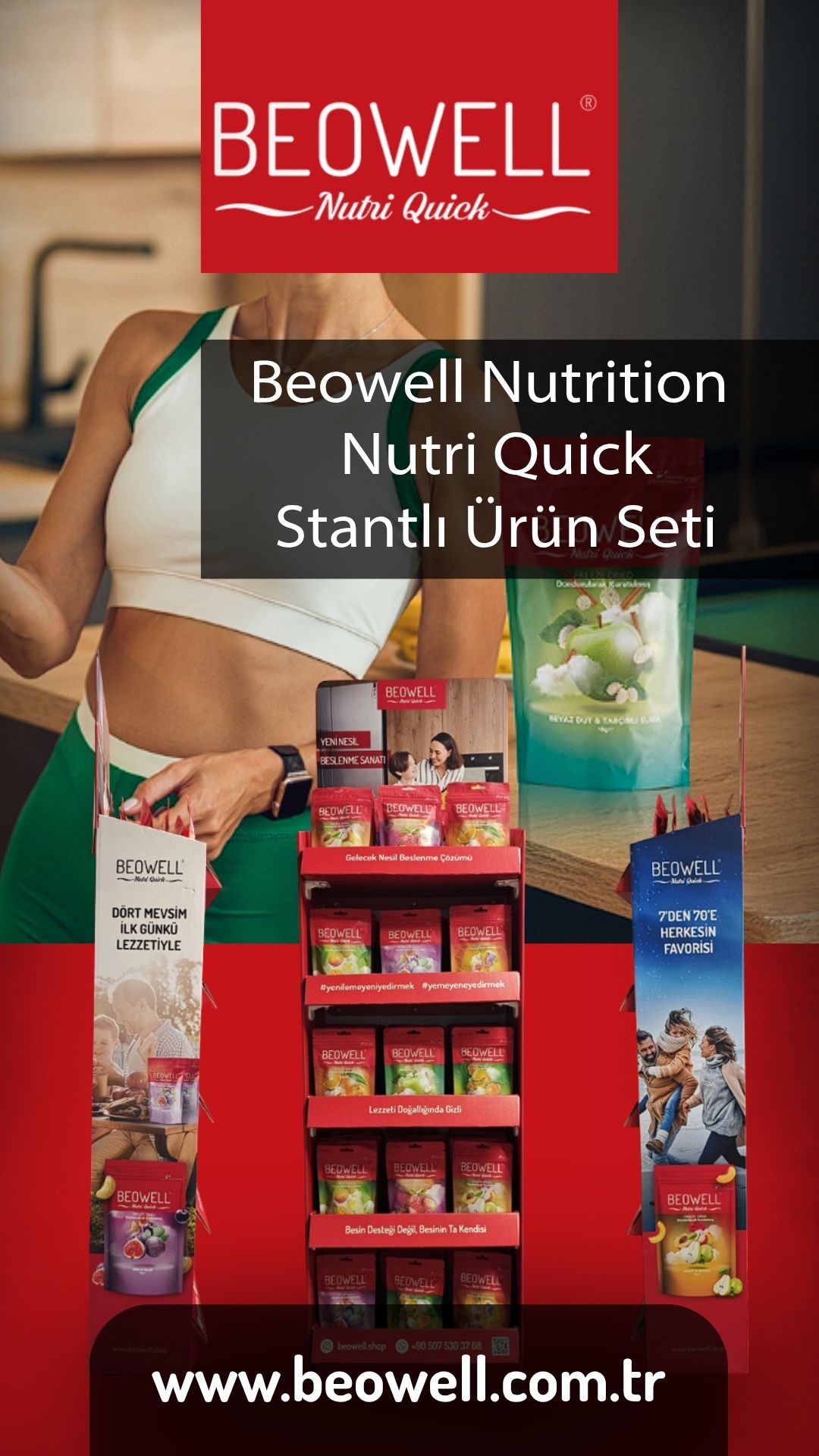 BEOWELL NUTRITION - NUTRI QUICK STANTLI ÜRÜN SETİ