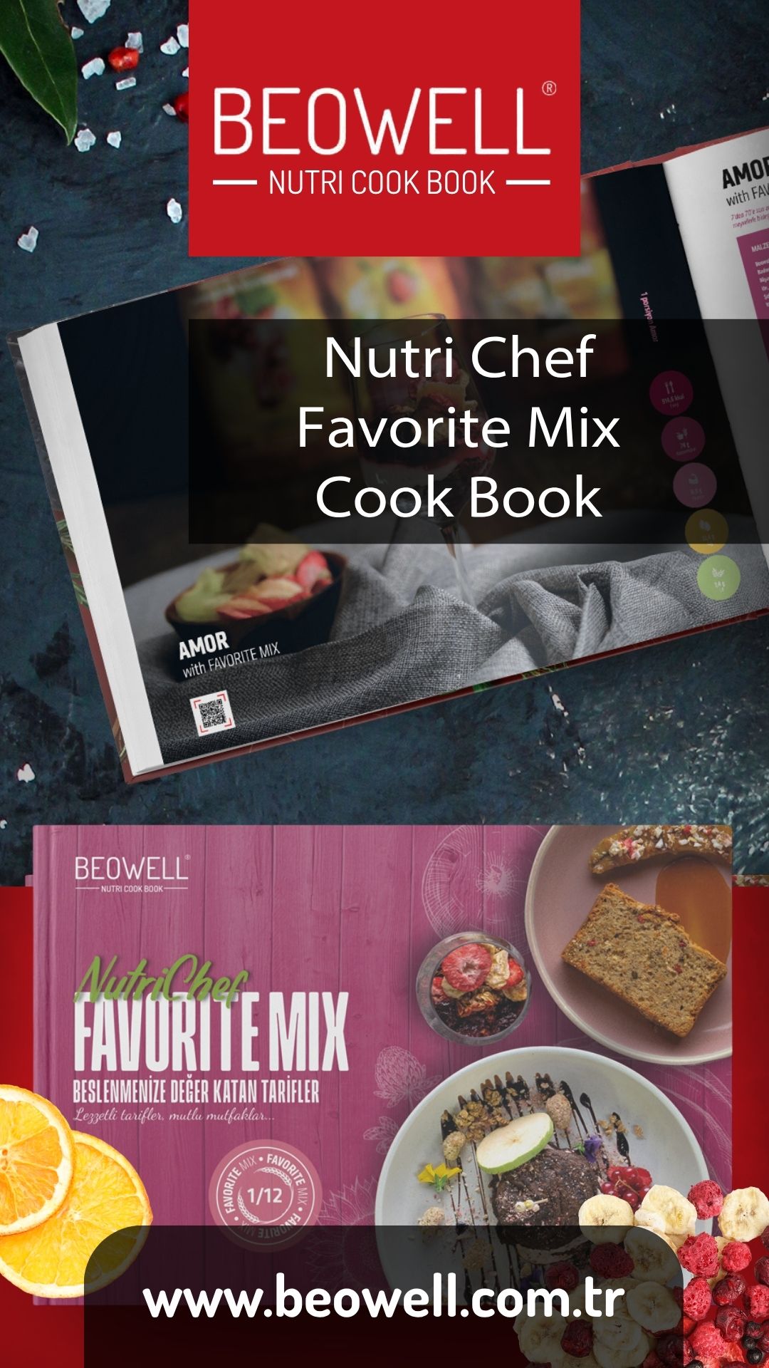 NUTRI CHEF FAVORITE MIX COOK BOOK