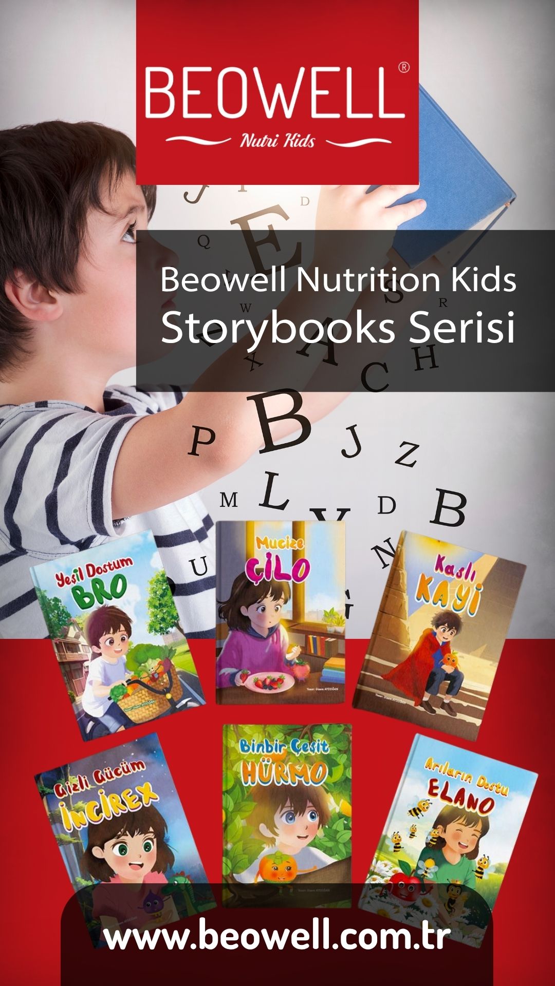 Beowell Nutri Kids Storybooks Serisi