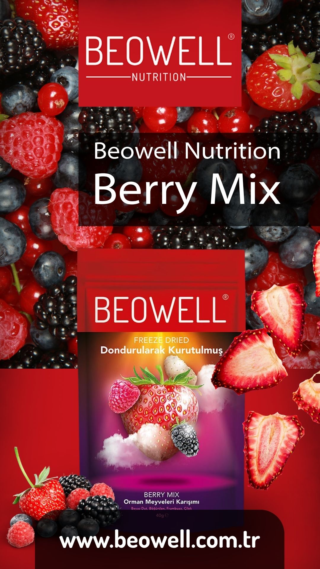 Beowell Nutrition Berry Mix