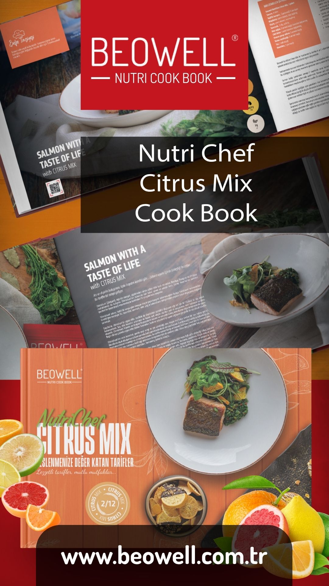 NUTRI CHEF CITRUS MIX COOK BOOK