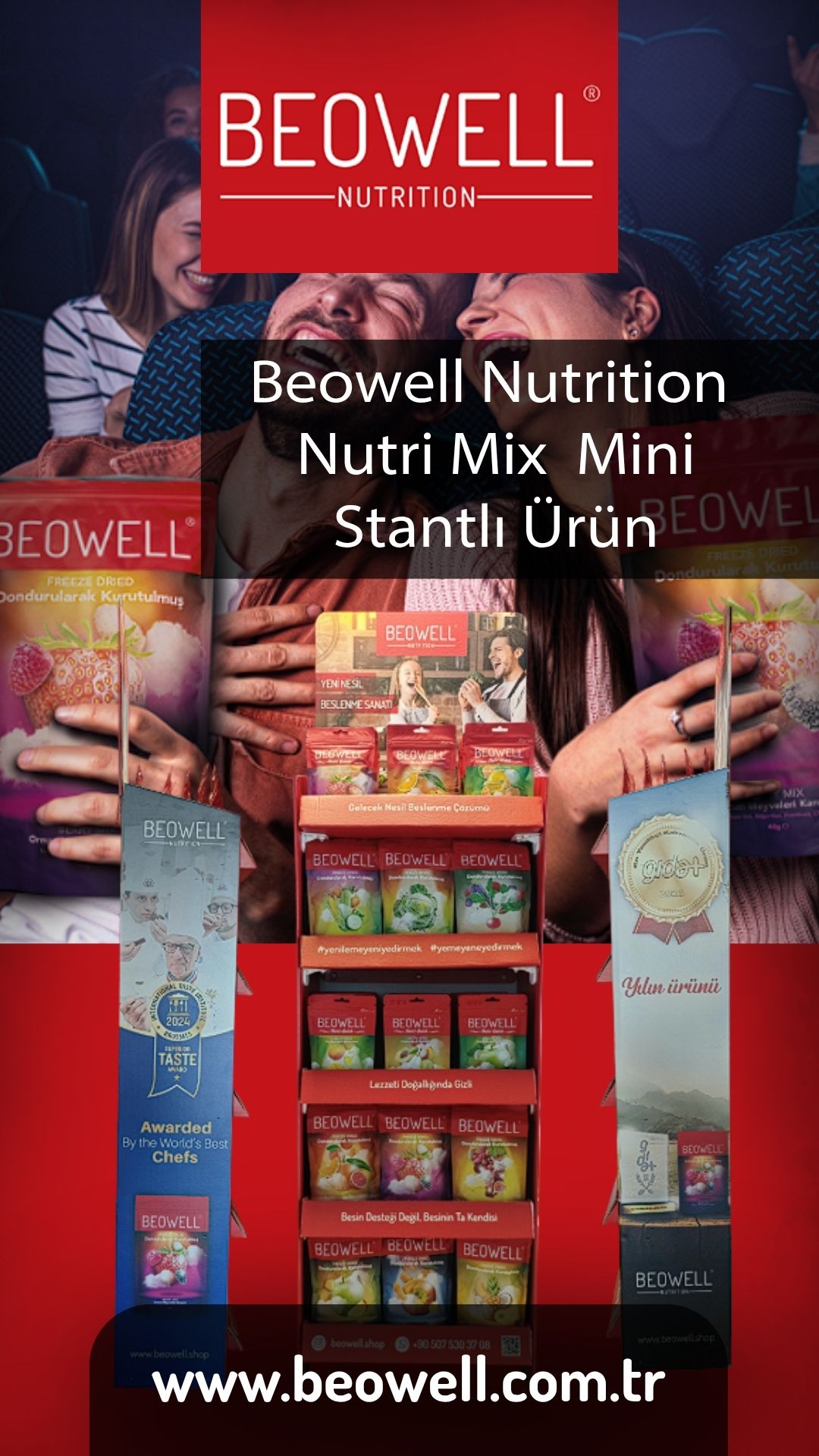 BEOWELL NUTRITION - NUTRI MIX MINI STANTLI ÜRÜN SETİ