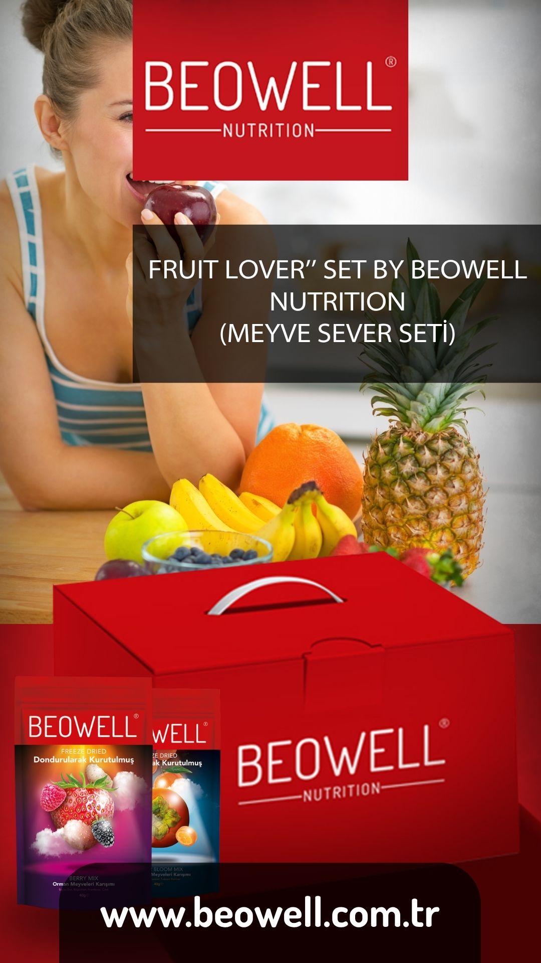’’FRUIT LOVER’’ SET BY BEOWELL NUTRITION (MEYVE SEVER SETİ) VİDEO