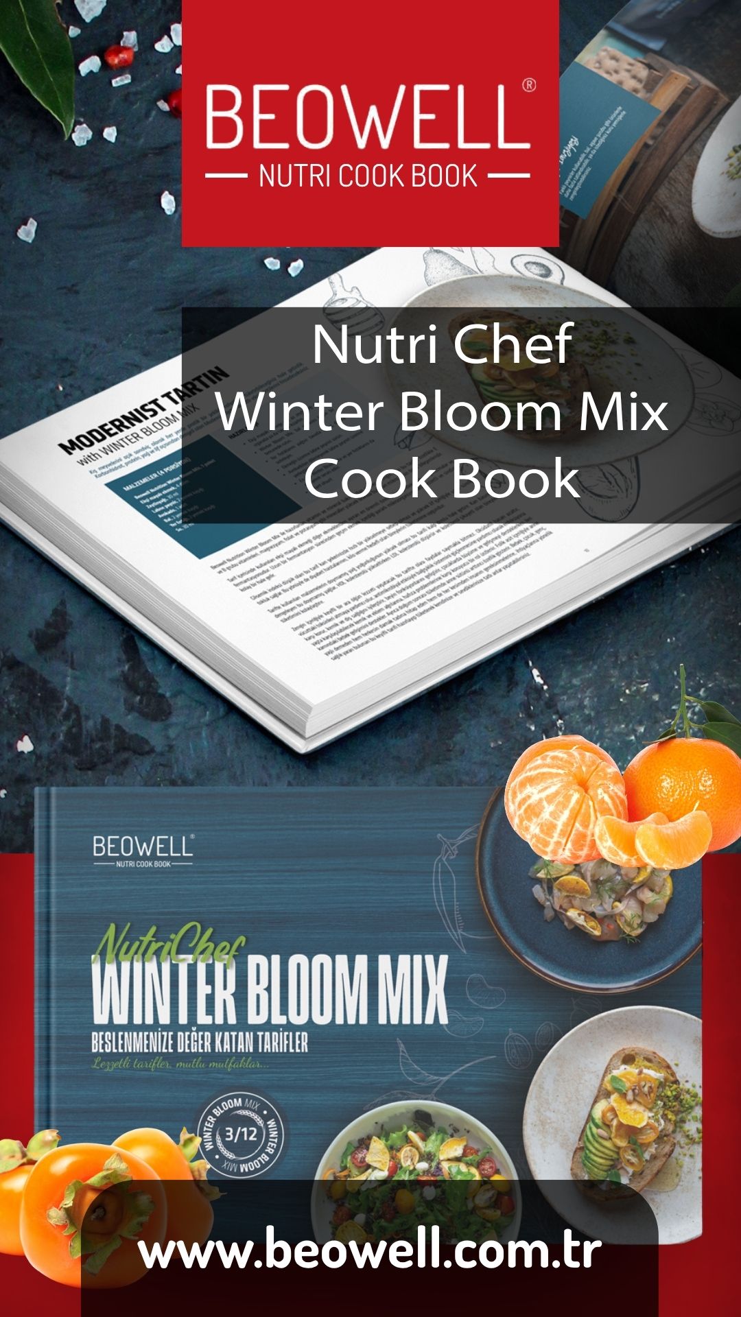 NUTRI CHEF WINTER BLOOM MIX COOK BOOK