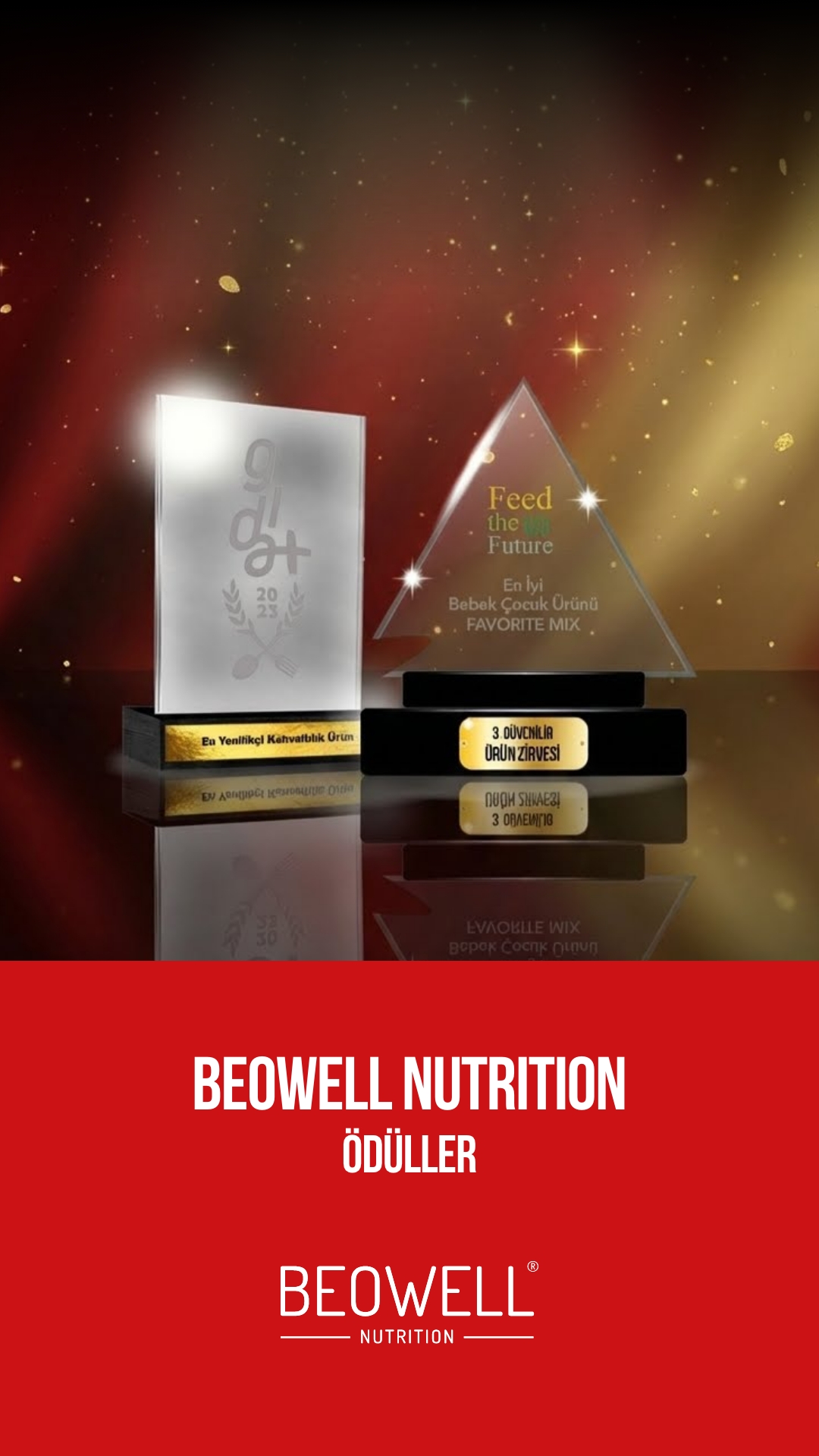 BEOWELL NUTRITION ÖDÜLLERİMİZ