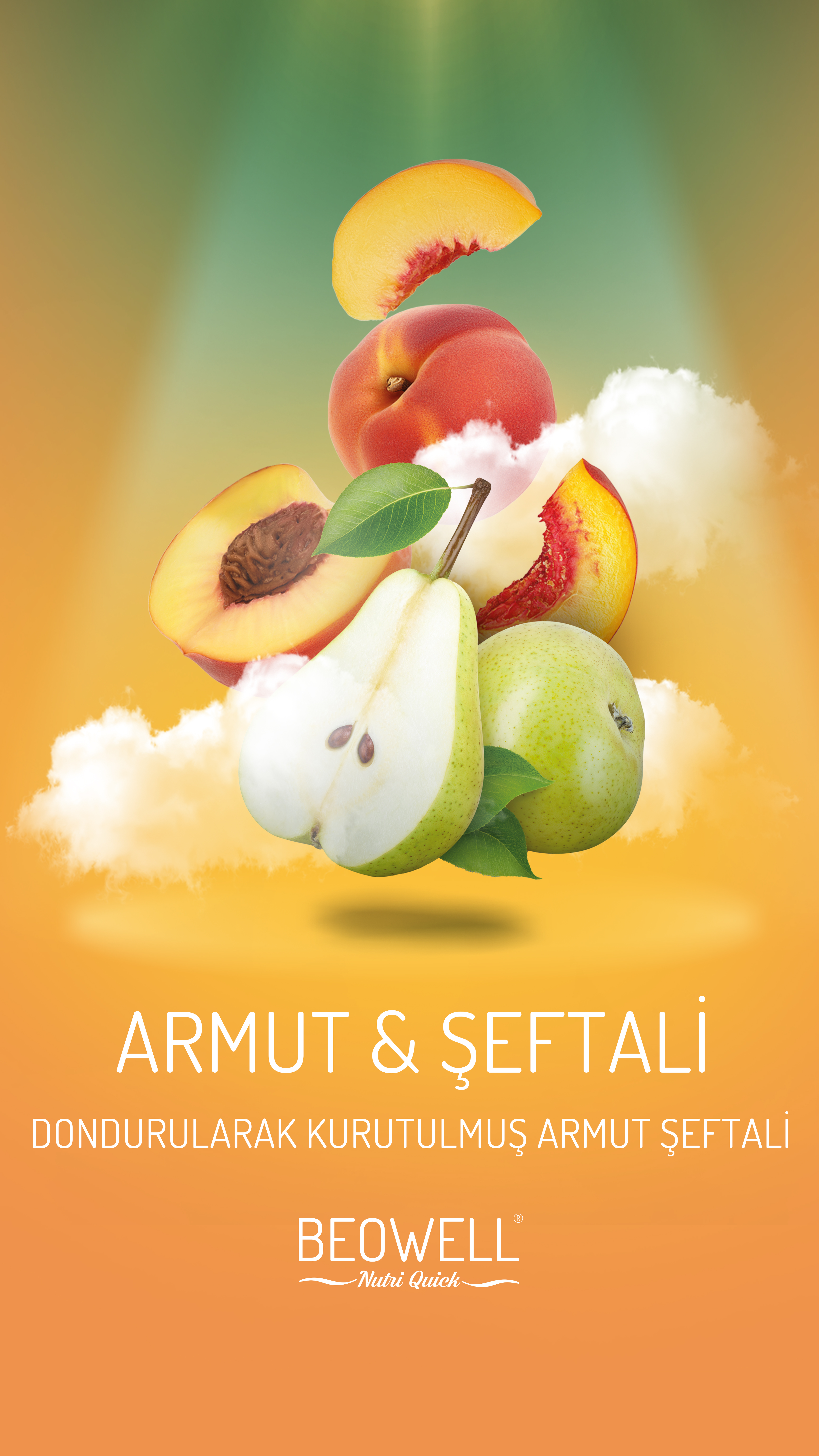 BEOWELL NUTRI QUICK ARMUT VE ŞEFTALİ