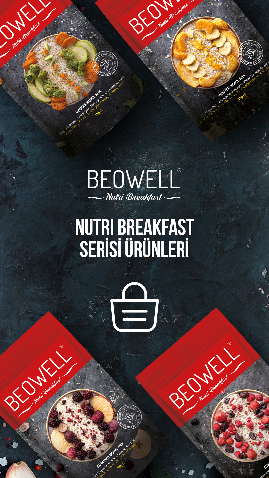BEOWELL NUTRI BREAKFAST SERİSİ ÜRÜNLERİ
